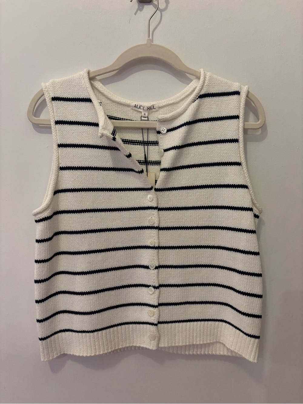 Alex Mill Taylor Striped Vest